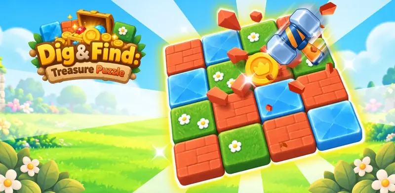 Dig & Find: Treasure Puzzle artwork