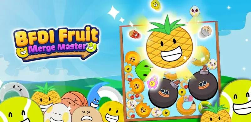 BFDI Fruit Merge Master artwork
