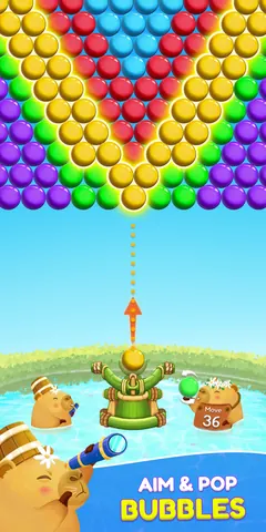 Capyroo: Bubble Shooter Puzzle — ảnh 1