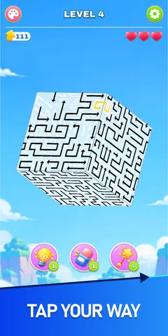 Cube Tap Escape: Logic 3D Game — ảnh 1