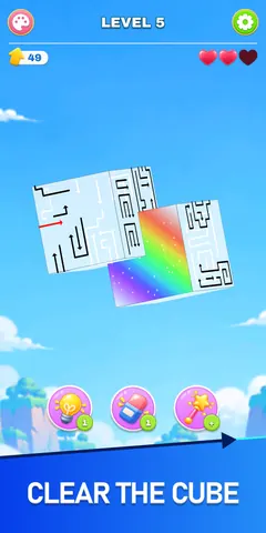 Cube Tap Escape: Logic 3D Game — ảnh 2
