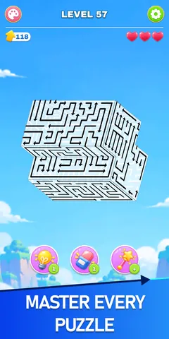 Cube Tap Escape: Logic 3D Game — ảnh 4